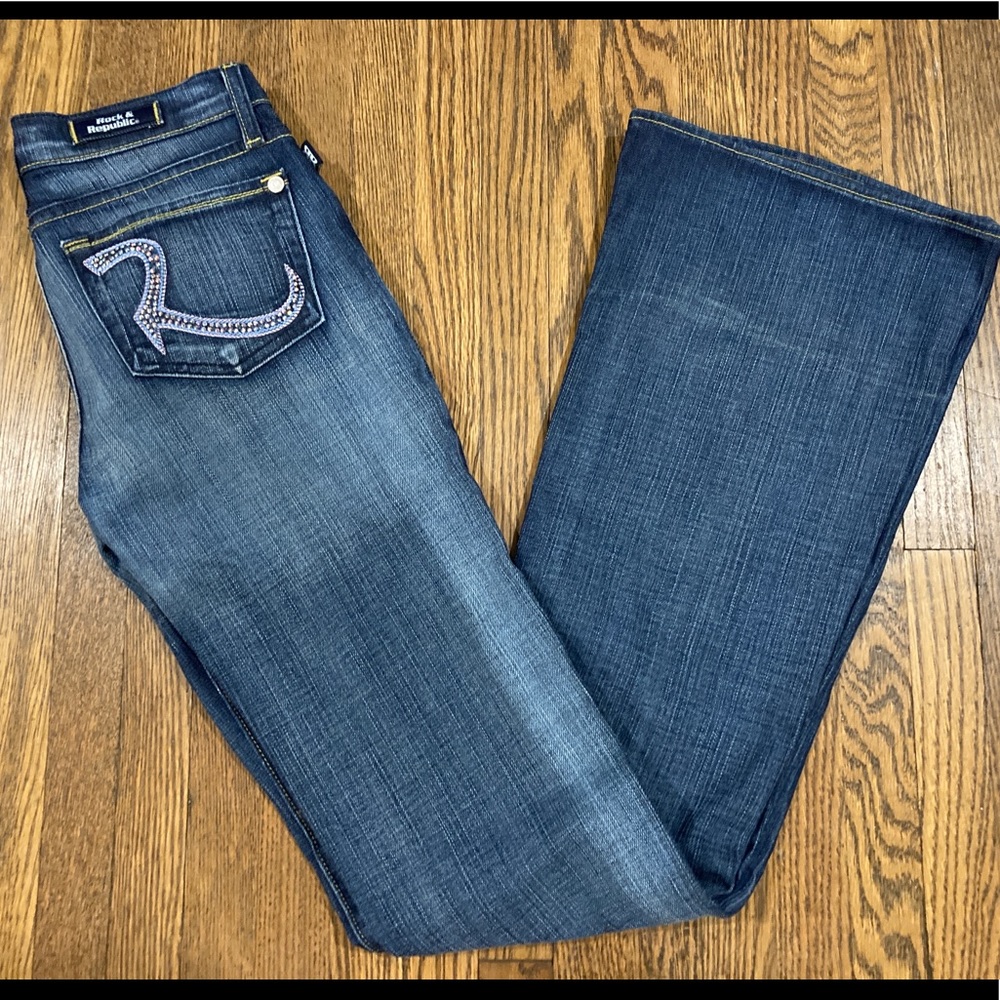 Rock and Republic Jeans Bootcut Size 25 TALL